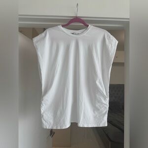 Zara white t shirt size S